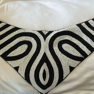 Sassy Jones Vintage Toschia Beaded Bib. Worn once.